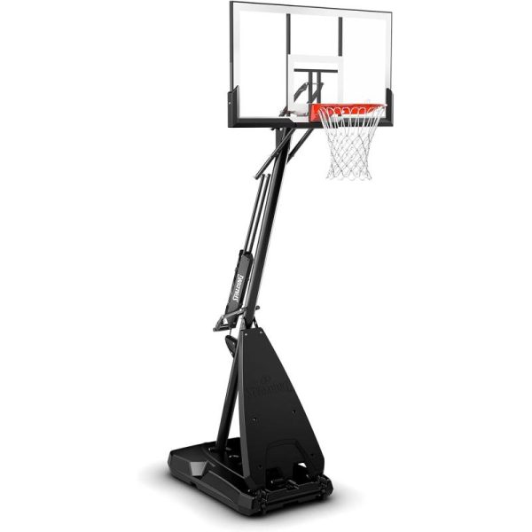 Spalding 54″ Performance Acrylic RapidLock™ Portable Basketball Hoop ...