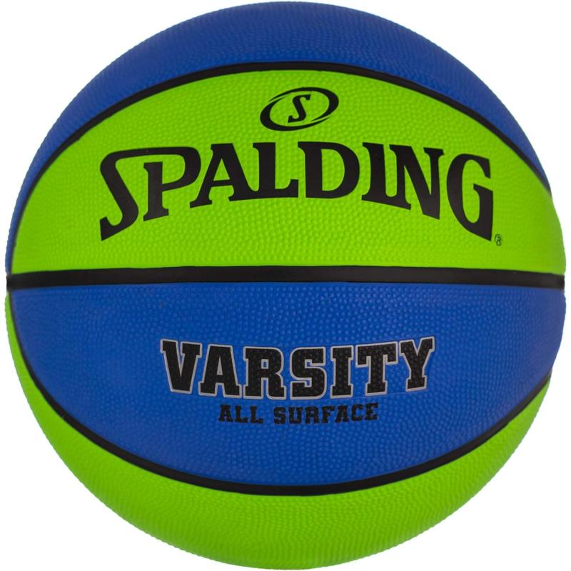 Spalding Varsity Outdoor Basketball(Blue/Green) - Spalding